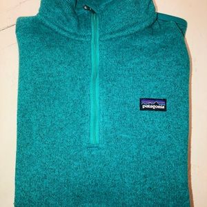 Teal Patagonia pullover